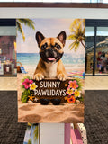 French Bulldog-Summer Canvas