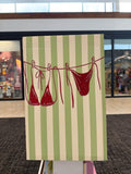 Pre Done Red Bikini