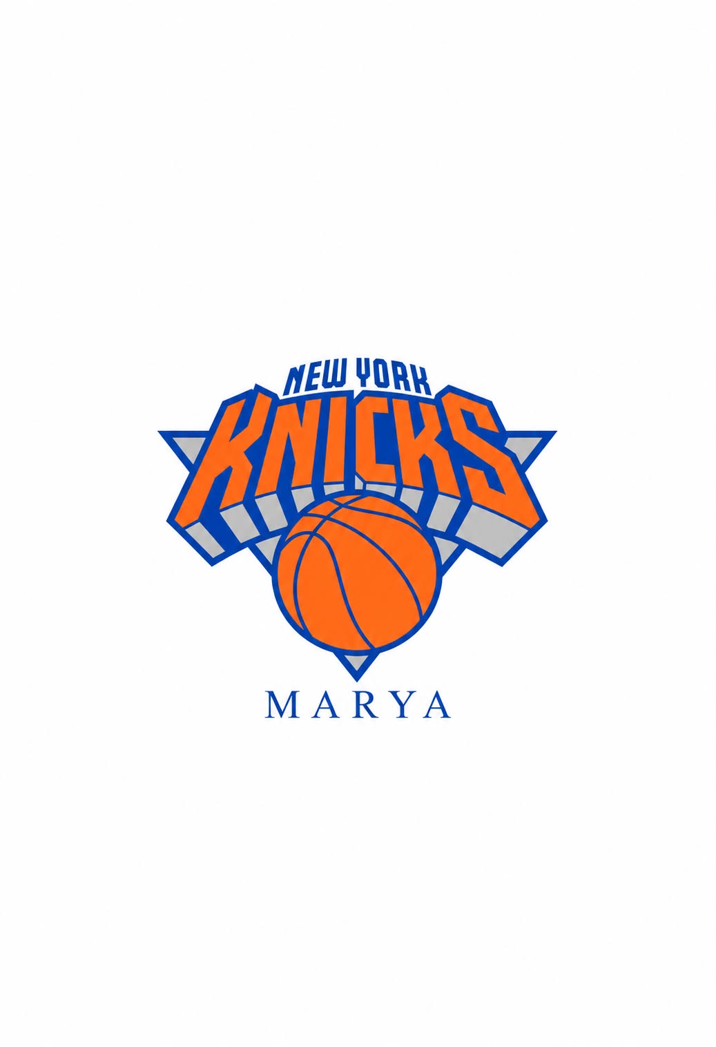 Custom knicks-marya