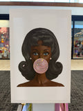 Black Barbie-Blue